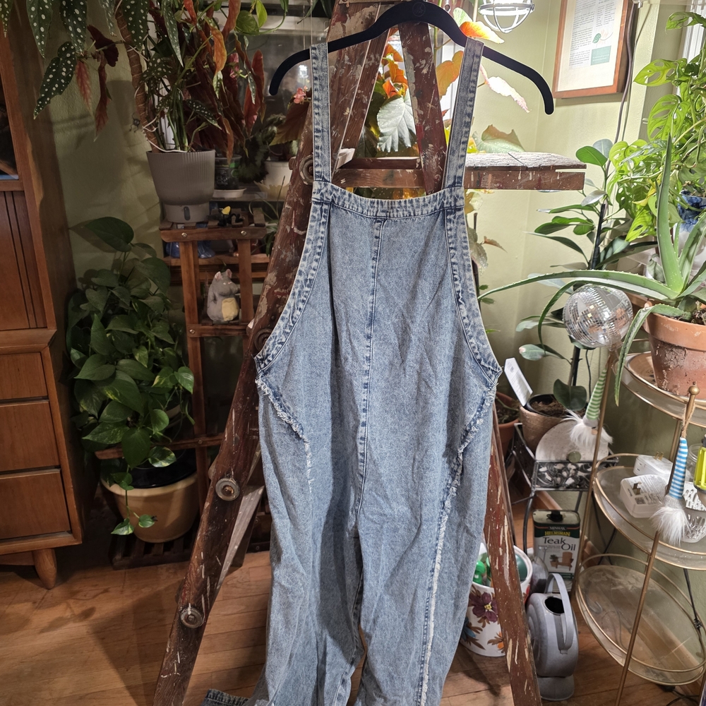 Blue Denim Overalls